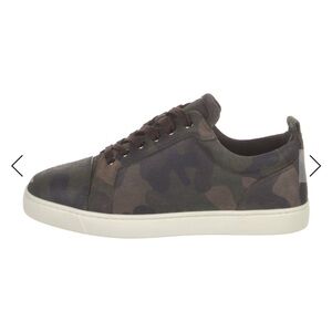 NWT Christian Louboutin | Men's - Sz. 42 Camouflage Low-Top Sneaker